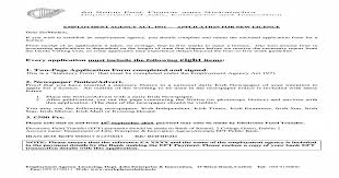 Check spelling or type a new query. Employment Agency New Licence Application Form