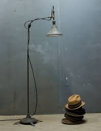 Late Victorian Articulated Floor Lamp 20th Century Vintage Industrial Modern50 Style Industrial Floor Lamps Floor Lamp Lamp