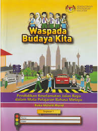 Kementerian pengangkutan malaysia dengan kerjasama kpm telah menghasilkan buku panduan guru: Buku Aktiviti Pendidikan Keselamatan Jalan Raya Tingkatan 1