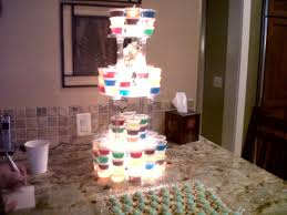 3 Tiered Jell O Shot Cake Tower Jello Shot Cake Cake Tower Jello Shots