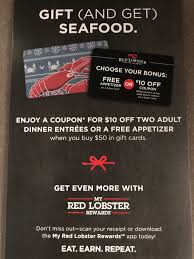Raise is the smartest way to save every day. Red Lobster Gift Card Promotion 12 17 19 The Gateway Center Brooklyn
