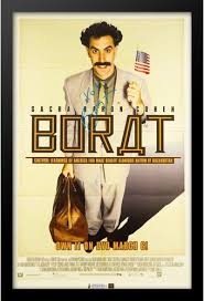 Borat Signed And Framed Movie Poster Luxe West Oldies Com