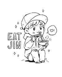 Bts Printable Colouring Google Search Chibi Coloring Pages Coloring Books Bts Drawings