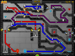 Online games › arcade games › adventure games › fireboy and watergirl 4: Fireboy And Watergirl 4 The Crystal Temple Walkthrough Tips Review