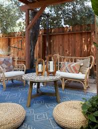 Home Tour Cozy Colorful Bohemian Bungalow In Los Angeles Green Wedding Shoes Decor Patio Spaces Outdoor Living