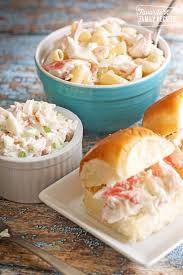 Place in a large bowl; Easiest Crab Salad With 3 Ways To Serve Favorite Family Recipes