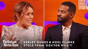 The bbc has pledged to investigate any allegations of misconduct on the set of doctor who made to them following accusations against former stars noel clarke and john barrowman. Keeley Hawes Noel Clarke Stole From Doctor Who Graham Norton Show Fri 11 10c Bbc America Youtube