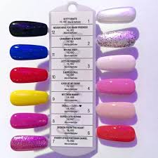 Opi Gelish Nail Polish Color Chart Futurenuns Info