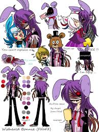 Withered Bonnie Reference By Angel From Fnaf Deviantart Com On Deviantart Anime Fnaf Fnaf Characters Fnaf Drawings