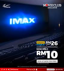 Tgv cinemas (formerly known as tanjong golden village) is the second largest cinema chain in malaysia. Tgv Cinemas Tolong Gi Vaksin On Twitter Imax Movies Are Only Rm10 For All Movieclub Members Sign Up Now For Free To All Existing Members Your Reward Vouchers In