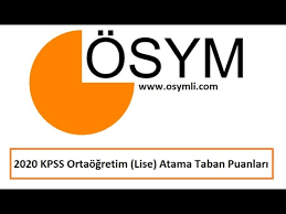Unibilgi.net editörleri olarak kolay bulabilmeniz açısından ösym sitesinde yer alan çıkmış sınav sorularını sınav bazlı yıllara göre ayırmaya çalıştık. 2020 Kpss Ortaogretim Lise Atama Taban Puanlari Youtube