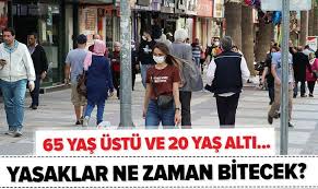 Restoranlar, kırathaneler, avmler ne zaman kapanacak gibi araştırmalar da sürüyor. Son Dakika Kisitlamalar Ne Zaman Kalkiyor 65 Yas Ustu Ve 20 Yas Alti Sokaga Cikma Yasagi Ne Zaman Bitecek