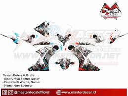 Disain/pola striping berbeda dengan disain/pola striping. New Cbr 150 Stiker Motor Keren Cutting Sticker Decal Stiker Stiker Motor Stiker Mobil Master Decal Sticker Decal Desain Sesukamu