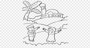 200 gambar mewarnai yang bagus mudah untuk anak anak terbaru. Mewarnai Mosque Coloring Houses Android Coloring Book Adha Game Angle White Png Pngwing