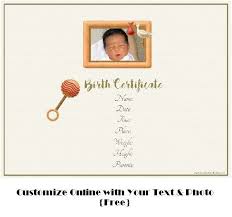 Search all 1,988 certificates for: Free Customizable Birth Certificate Template Many Designs
