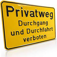 Sie nicht haben in der regel zu schälen einige riesige bargeld und erwerben neu möbel. Betriebsausstattung24 Hinweisschild Privatweg Durchgang Und Durchfahrt Verboten Zur Grundbesitzkennzeichnung Weg Strassenkennzeichnung Aluminium Signalgelb Amazon De Baumarkt