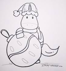 Sono molto simili ai cavalli, solo che hanno un corno che cresce sulla fronte. 5 Unicorni Natalizi Disegni Di Natale Da Stampare E Colorare