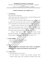 Pembentukan kepanitian kegiatan idul adha 1433 h. 4contoh Proposal Idul Qurban 1432 H