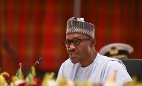 Image result for pictures of buhari with anti corruption banner