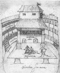De Witt Sketch Swan Theatre Elizabethan Theatre Renaissance Theater Theatre Architecture