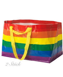 2x Ikea Kvanting Einkauf Strand Urlaub Picknick Tasche 71l Bunt Transport Tasche Ebay Strand Basteln Einkaufen Strand Picknick