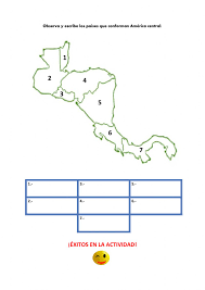 Ela está limitada ao norte pela península de iucatã, no méxico e ao sul pela colômbia, limitado a oeste com o oceano. Ejercicio De Paises De America Central