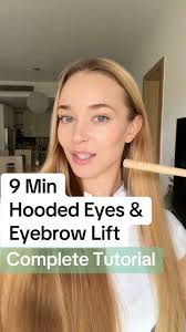 👀 The wait is finally over..., 🎁 The most requested tutorial is here...,  ✨9-Min Complete Hooded Eyes & Eyebrow Lift Tutorial, 💆🏼‍♀️ Improve your  hooded eyes & lift your eyebrows 100% naturally