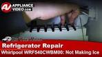Whirlpool Refrigerator Repair - Not Making Ice - Diagnostic ...