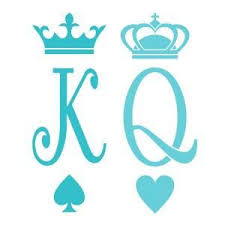 King And Queen Crowns Svg Cuttable Design King And Queen Crowns King Queen Tattoo Crown Tattoo Design