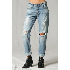 Destroyed Denim Boyfriend Jeans Blank Paige By Together Calamity S Boutique Llc
