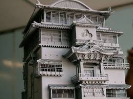 Incredibly Detailed Model Of The Bath House From Miyazaki S Spirited Away Spirited Away Bathhouse Spirited Away Bath House