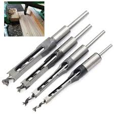 Woodworking Square Hole Drill Mortising Chisel Woodworking Square Wood Drill Bits Drill Bits