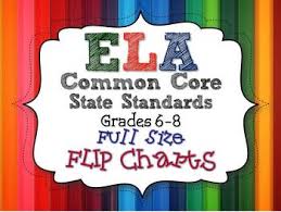 ela common core standards grades 6 8 full size binder flip