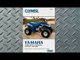 225 hp, and 250 hp 3.3l v6 outboards manual. Clymer Manuals Yamaha Yfm80 Moto 4 Badger And Raptor 1985 2008 Atv Manual Youtube