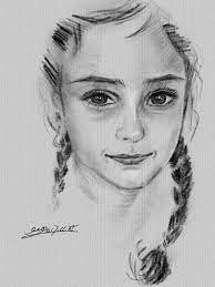 Girl Portrait Freehand Drawing Ipadpro Procreate 171125 Portrait Girl Drawings Illustration