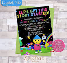 Charlie S Colorforms City Birthday Invitation Netflix Etsy Kids Invitations Birthday Invitations Party Invitations Kids