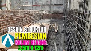 Porifera adalah sebuah filum untuk hewan multiseluler yang paling sederhana. Desain Dan Pelaksanaan Pembesian Kolam Renang Youtube