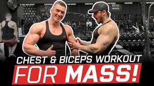 chest biceps workout to add m