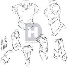 Before you start outlining, take a look at a scanned drawing of pen ink. Collection Image Wallpaper Anime Clothes