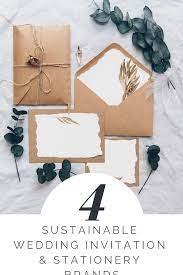 5 Eco Friendly Wedding Invitation Stationery Brands The Honest Consumer Eco Friendly Wedding Invitations Eco Friendly Wedding Eco Friendly Wedding Favors
