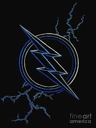 It doesn't have to be perfect. Zoom Symbol The Flash Drawing By Kassidy Monday