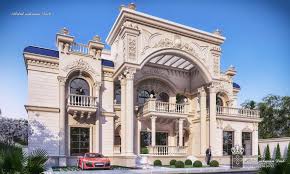 Classic Twin Villa On Behance House Balcony Design House Design Pictures Classic House Exterior