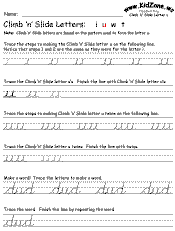 I've chosen to also, check out the cursive alphabet coloring pages for some fun cursive practice pages to compliment. Cursive Writing