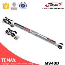Furniture cabinet sliding door tracks and rollers. M940d Interior Soft Close Sliding Door Track Top Roller For Cabinet Furniture China M940d Interior Soft Close Sliding Door Track Top Roller For Cabinet Furniture Supplier Factory Shanghai Temax Trade Co