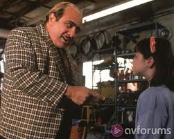 Matilda's dad won't buy her a new book. Matilda