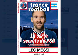 As lionel messi comes to paris this week with. Messi W Koszulce Psg Na Okladce France Football Tajny List Psg Pilka Nozna Sport Pl