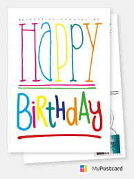 Personalized Free Happy Birthday Cards Templates Printable And Mailed For You International Free Shipping Worldwide Postcard Service Or Postcards App In 2020 Happy Birthday Cards Printable Happy Birthday
