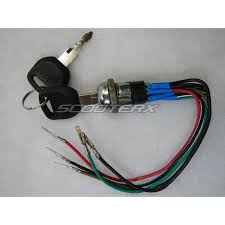 Key switch can be used in applications that require high levels of security, such as electrical control circuit in the industry. Electric 5 Wire Ignition For Scooters And Go Karts
