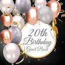 Barnes and Noble 20th Birthday Guest Book Balloons: Fabulous For ...