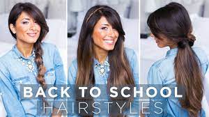 Quick And Easy Back To School Hairstyles Click To Check Out How To Recreate Theses Looks Luxyh Back To School Hairstyles Hairstyles For School Hair Styles